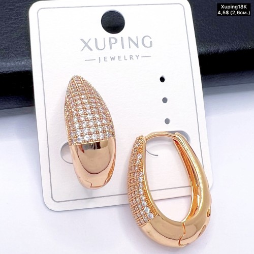 Сережки Xuping18К 20311 (2.6см)